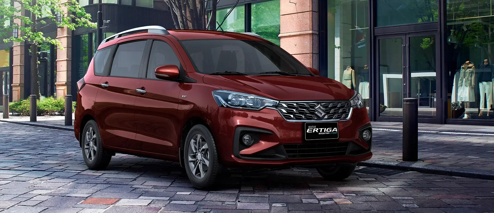 Exterior Ertiga Boostergreen